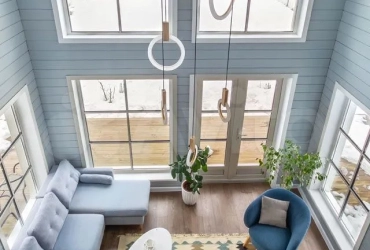 Коттедж 160 м² на участке 15 сот.