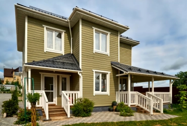 Коттедж 154 м² на участке 30 сот.