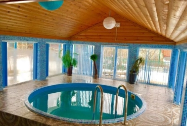 Дом с сауной и бассейном